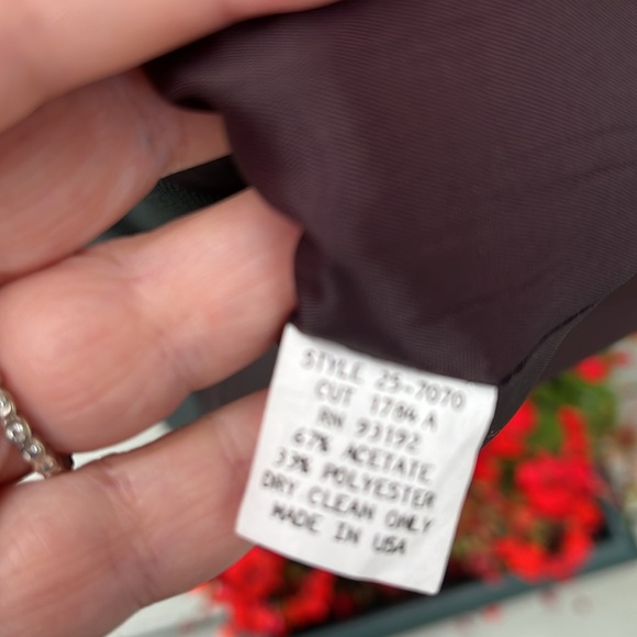 Iris Singer Collection Dark Green 2 WAY Zip Collared Jacket 2 Front Pockets - Picture 8 of 11